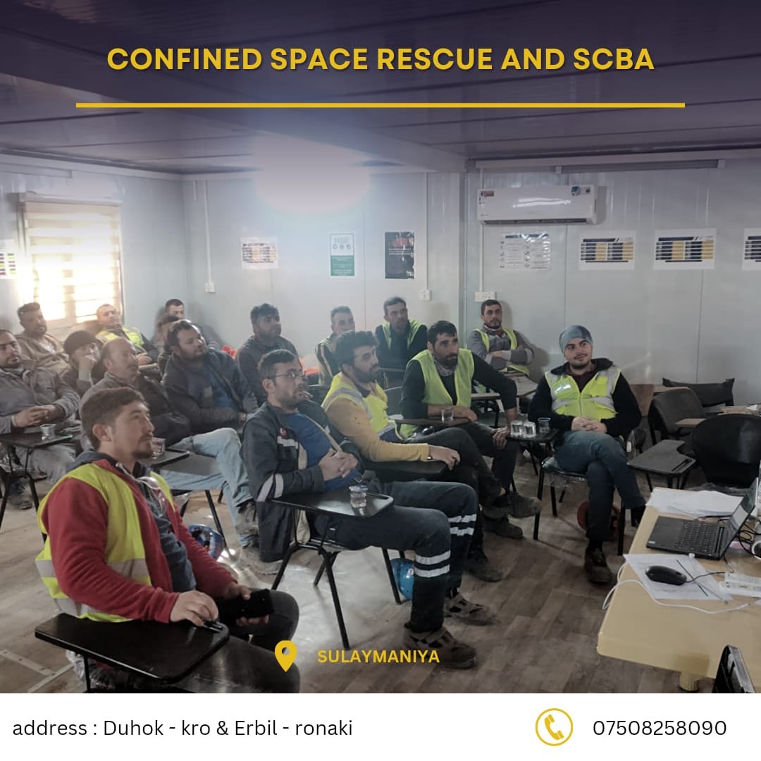 Confined Space Rescue and SCBA course